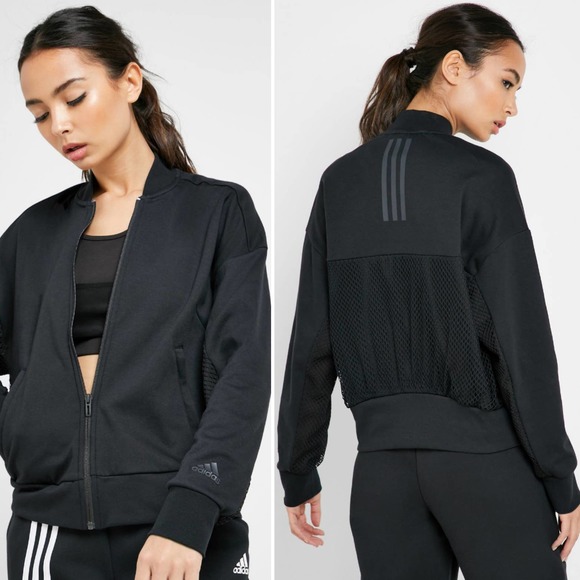 adidas Jackets & Blazers - ADIDAS ID Mesh Bomber Jacket NWT